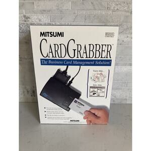 Mitsumi - Card Grabber - Business Card Management Solution *NEW* Works Great!